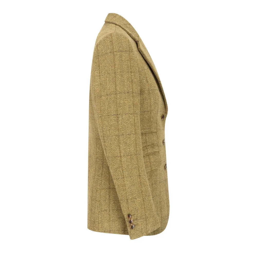 Mayland ladies hacking jacket, tweed, lys salvie