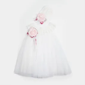 Styled By Alexandros - Vintage White Tulle Party Dress